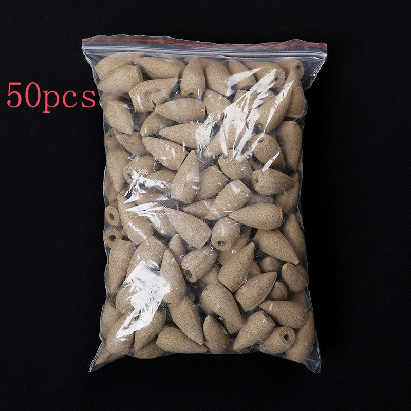 Mixed Scent Backflow Incense Cones