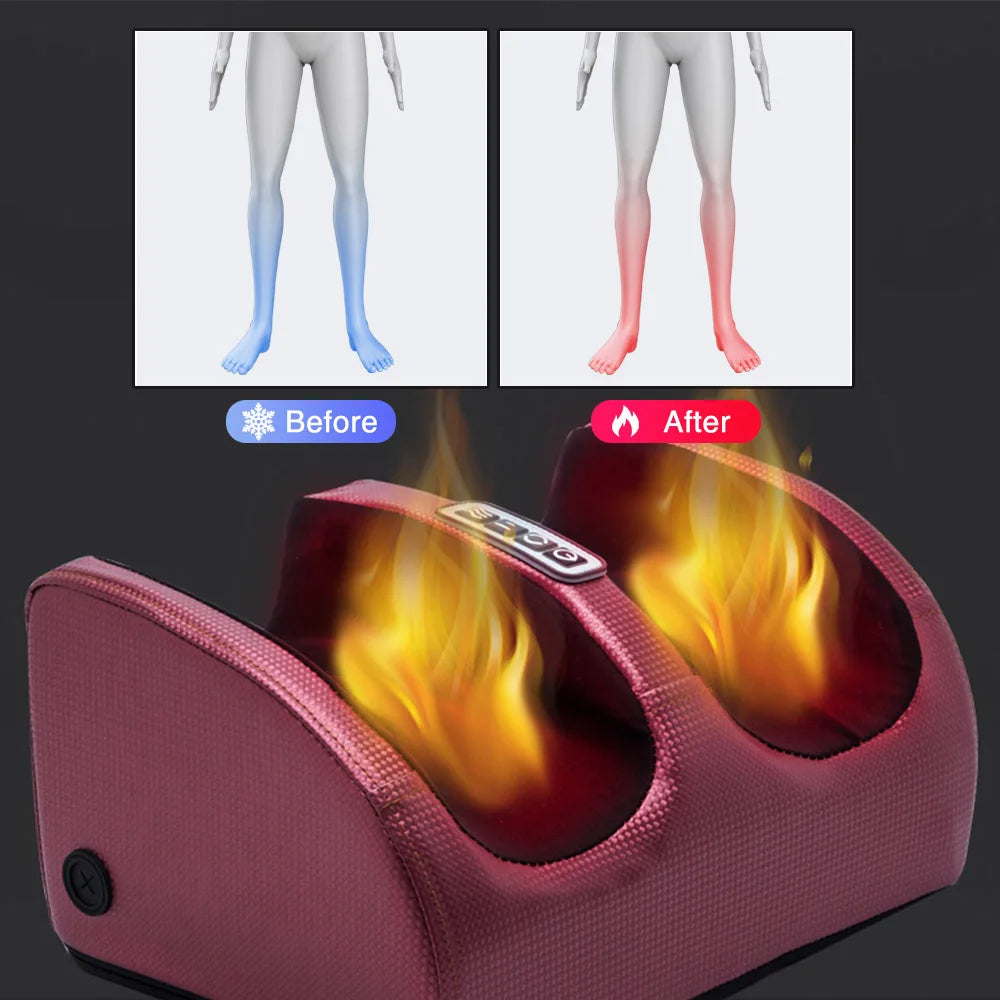 Electric Heated Shiatsu Foot Massager