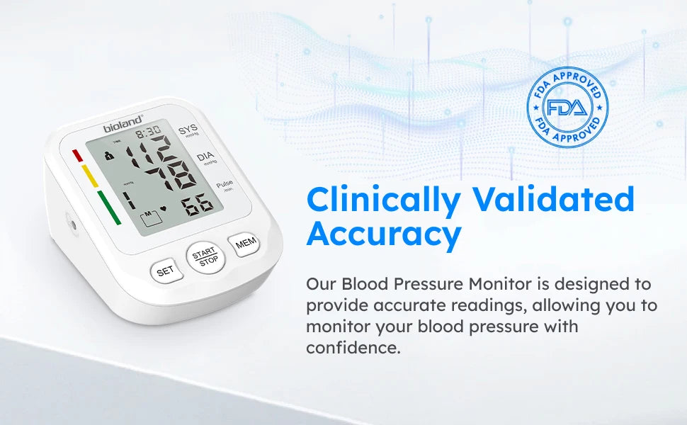 Automatic Upper Arm Blood Pressure Monitor