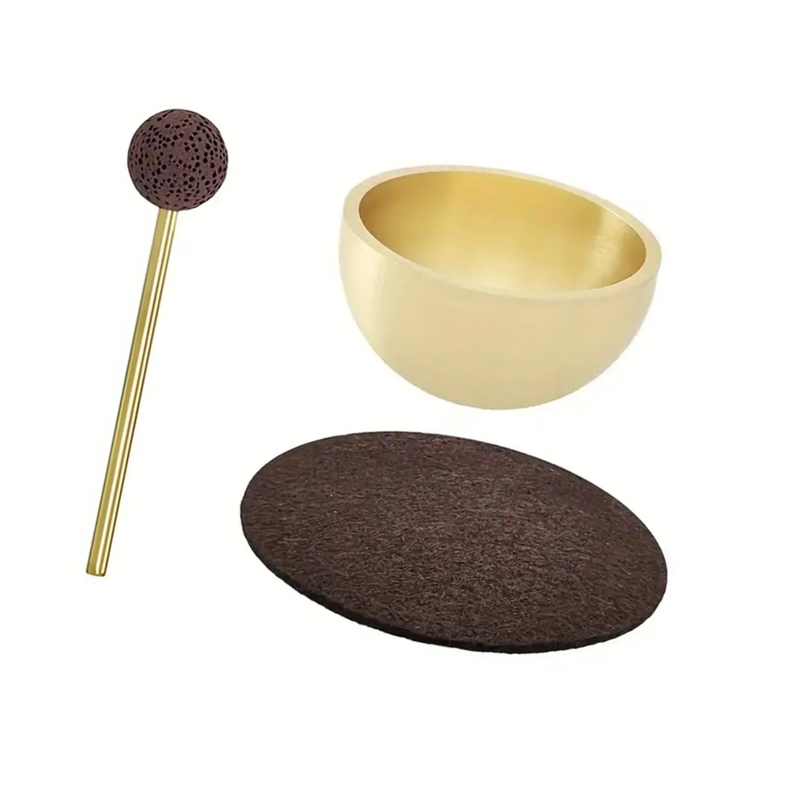 Mini Portable Meditation Sound Bowl Kit