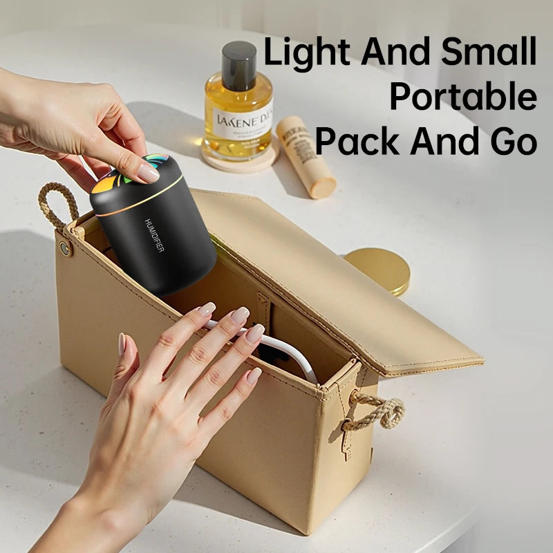 180ml Aromatherapy Air Humidifier with LED Lights