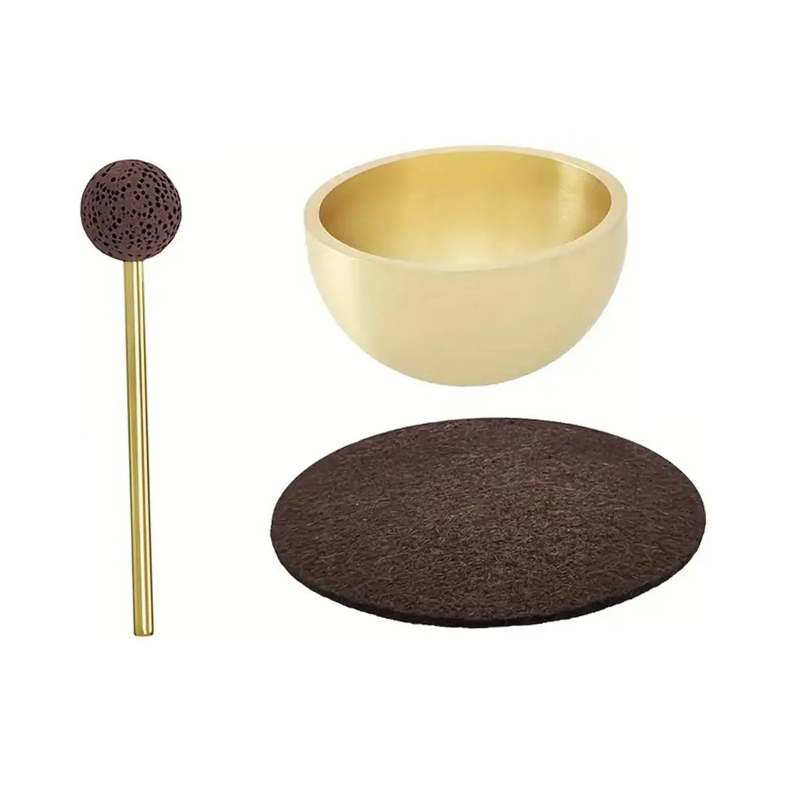 Mini Portable Meditation Sound Bowl Kit