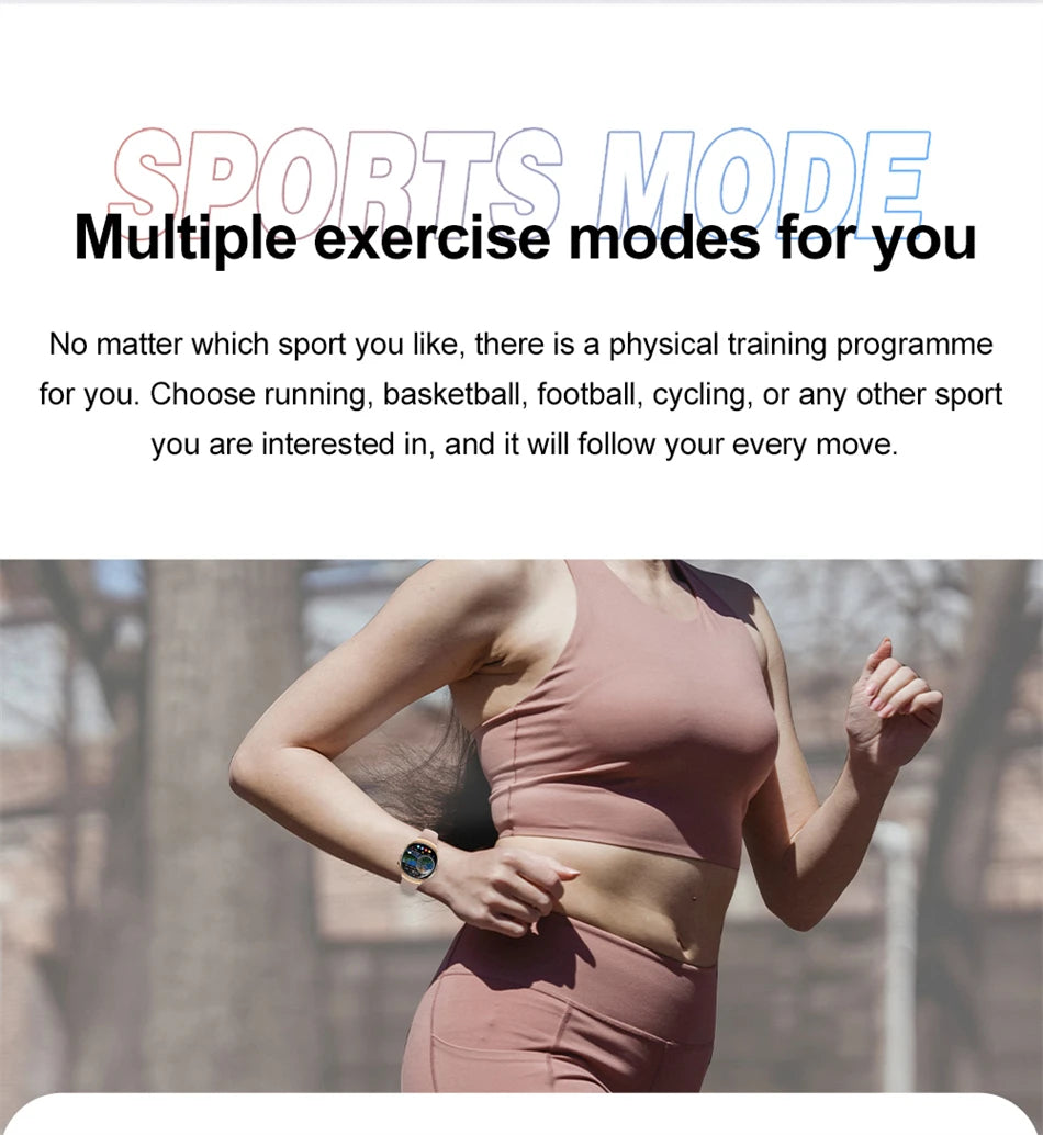 2025 Women’s GPS Smartwatch – NFC & Bluetooth