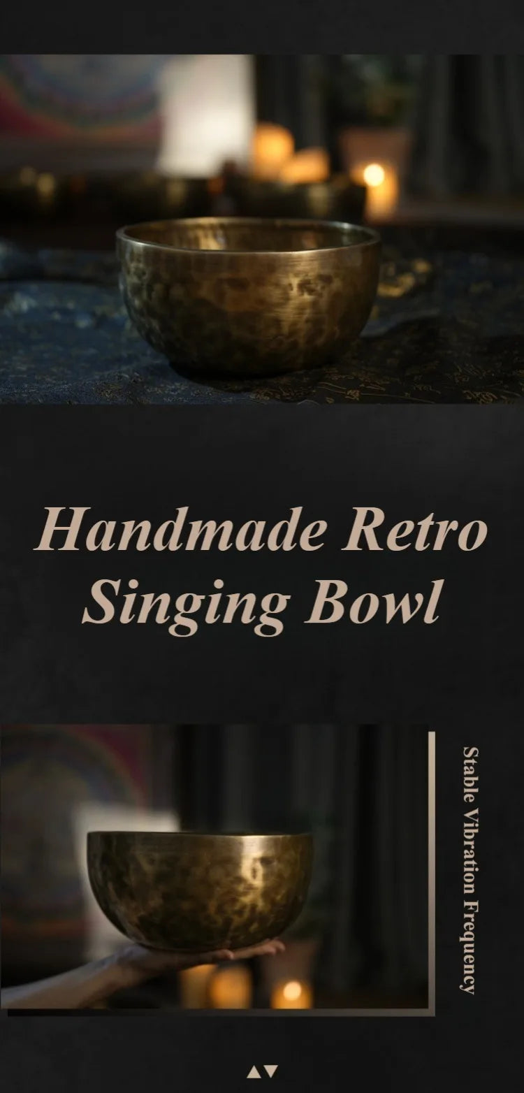 Nepal Copper Singing Bowl for Meditation