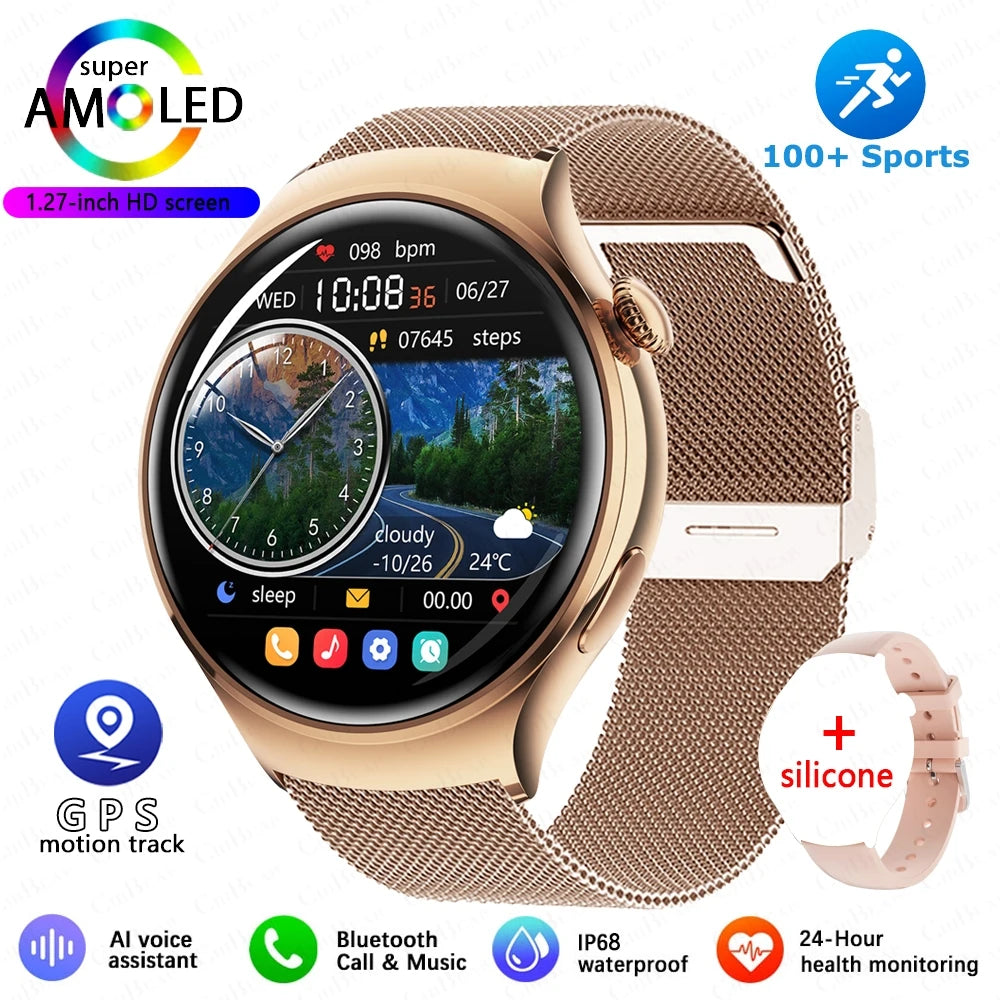2025 Women’s GPS Smartwatch – NFC & Bluetooth