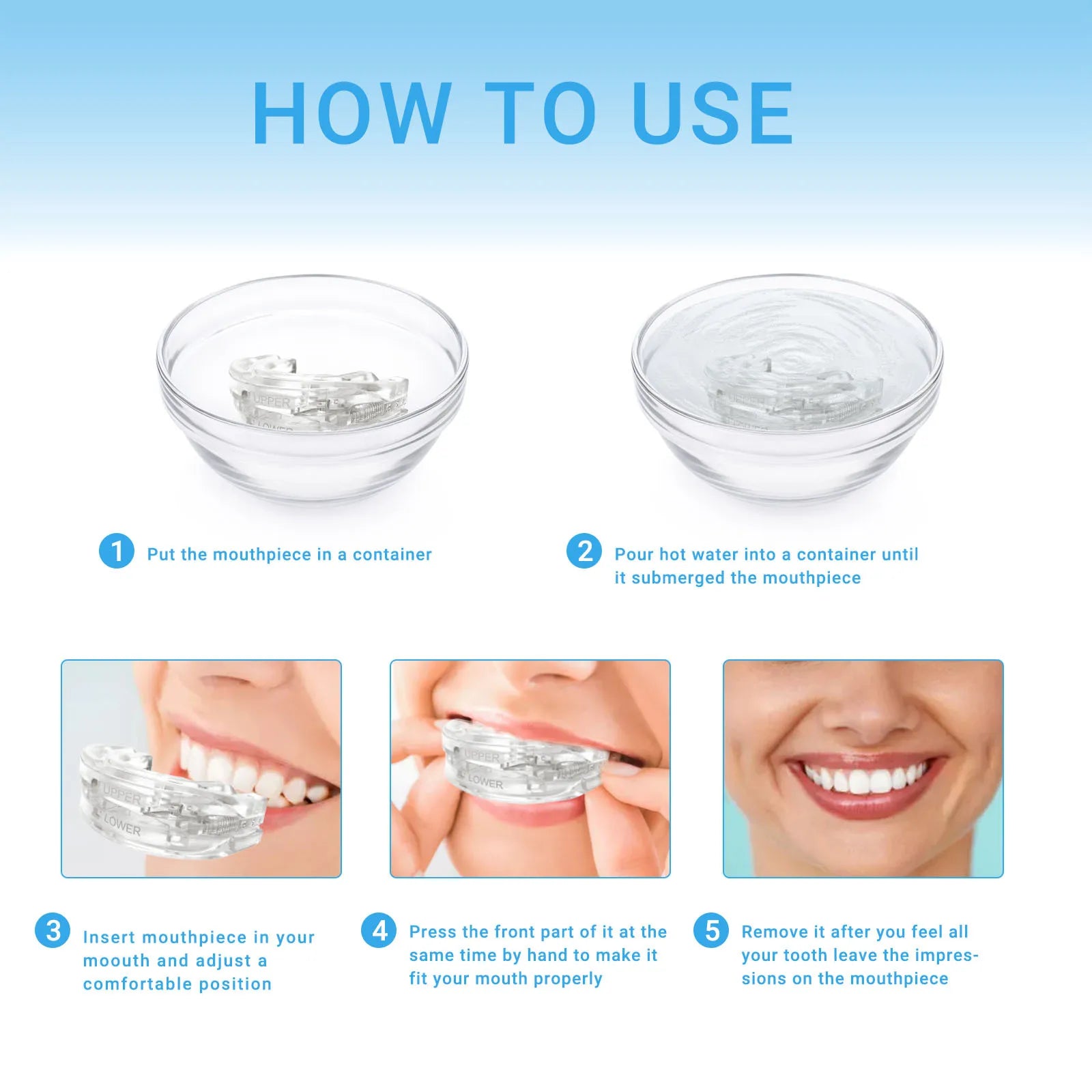 Silicone Anti-Snoring Mouth Guard