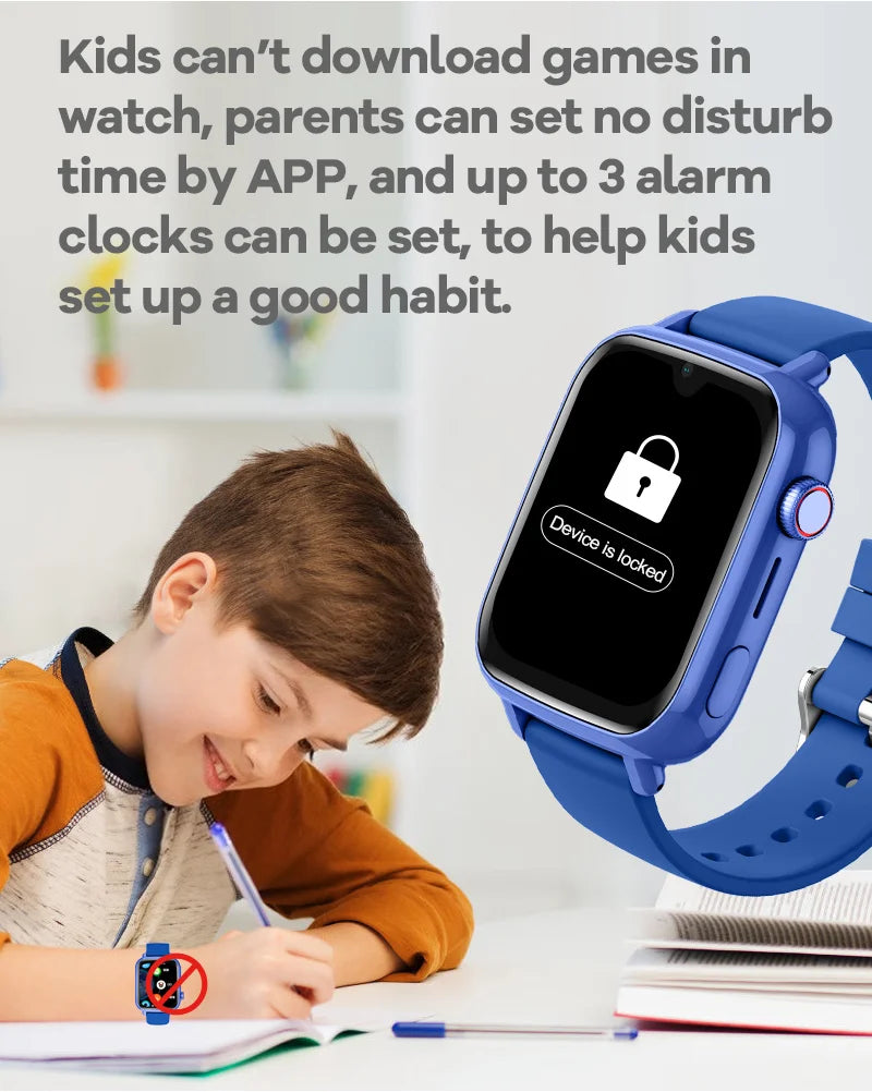4G Kids Smartwatch – GPS & Video Call