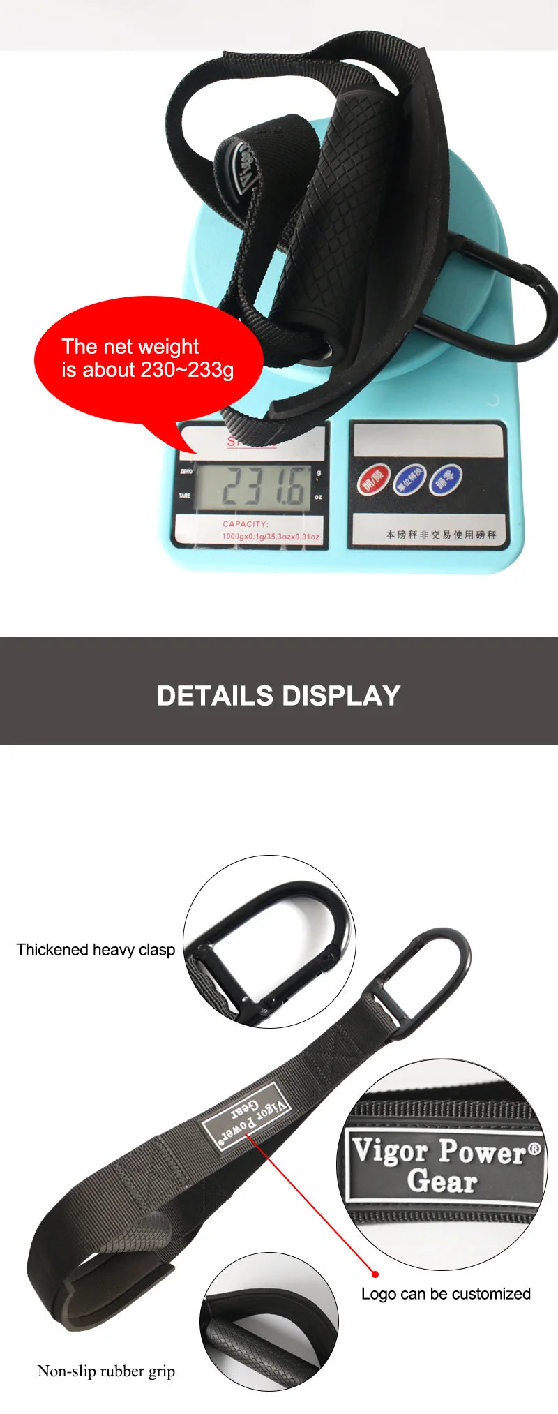 Triceps & Face Pull Rope – Gym Accessory