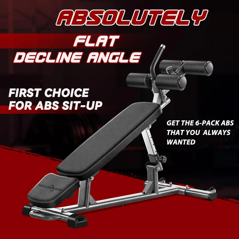 Professional Adjustable Sit-Up & Weight Bench