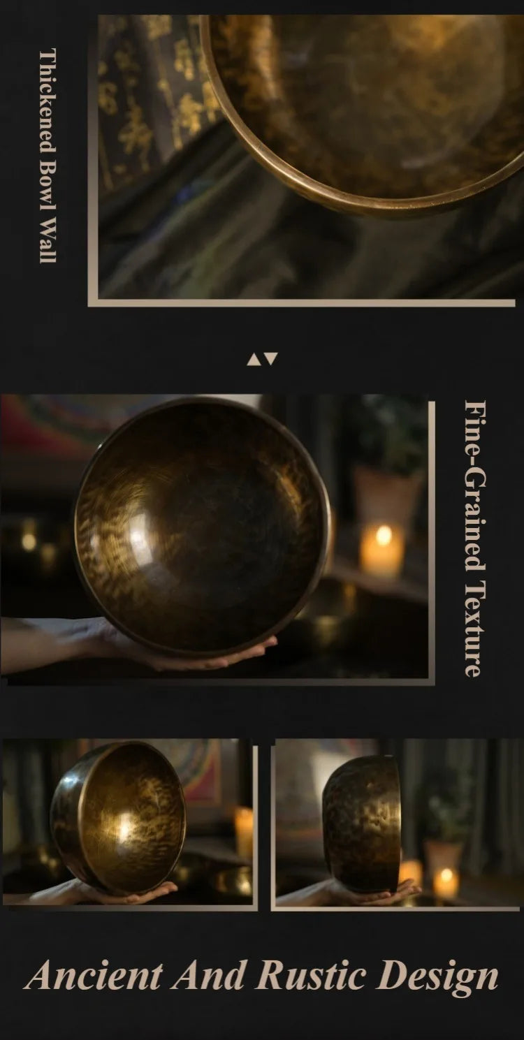 Nepal Copper Singing Bowl for Meditation