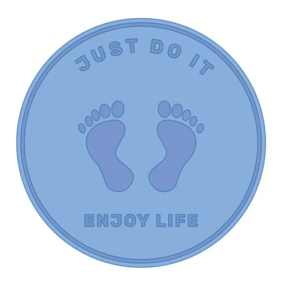 Circular Shock-Absorbing Yoga & Fitness Mat