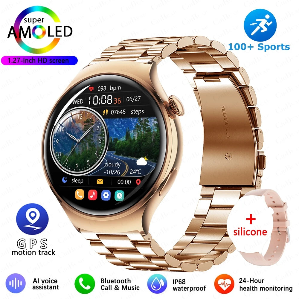 2025 Women’s GPS Smartwatch – NFC & Bluetooth