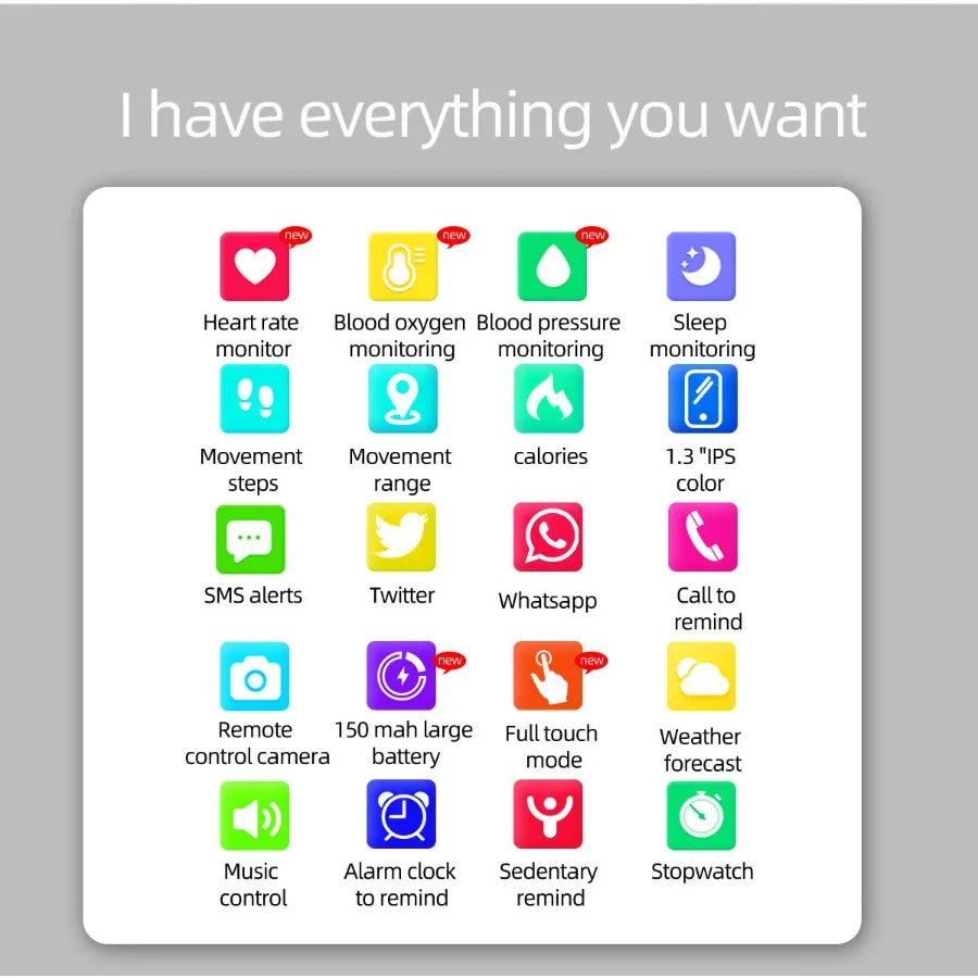 OXITEMP Smartwatch – Oximeter & Pulse Monitor