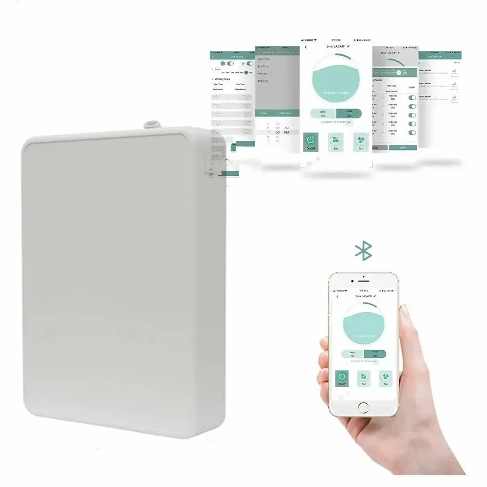 Smart Essential Oil Diffuser – Wall-Mounted Bluetooth Aroma Scent Machine 500ml for Home & Hotel