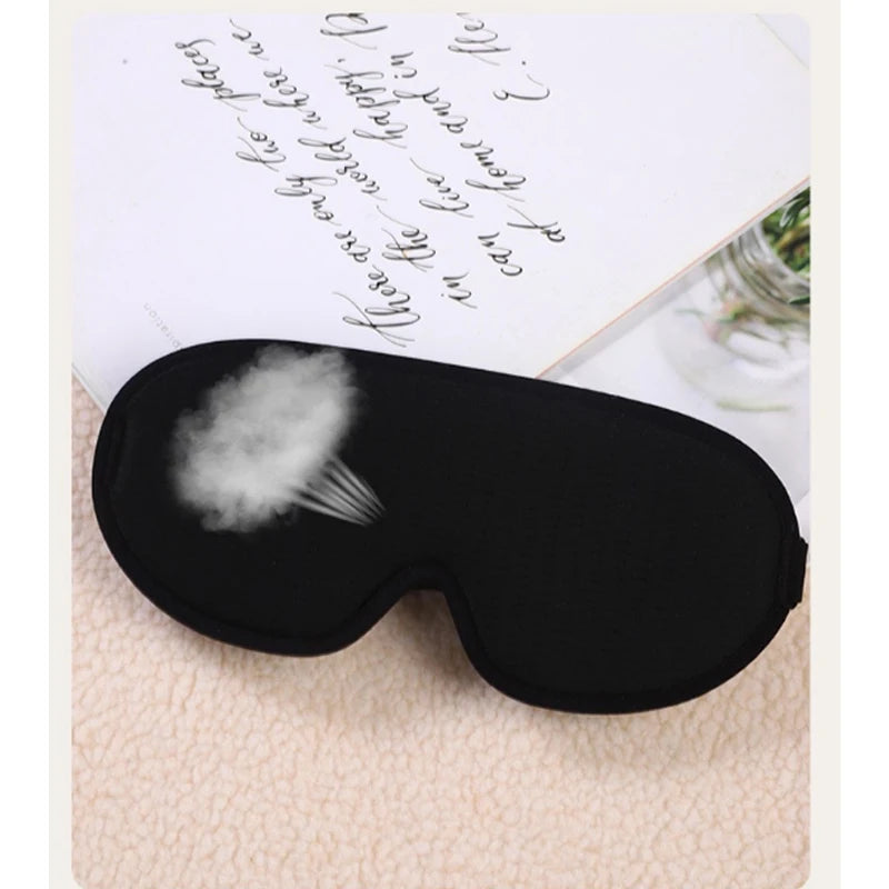 3D Sleep Mask – Soft Memory Foam Eyeshade Light Blocking Blindfold for Sleeping