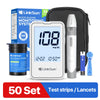 LinkSun G-425-3 Blood Glucose Meter – Diabetes Test Kit with 10/50/100 Test Strips