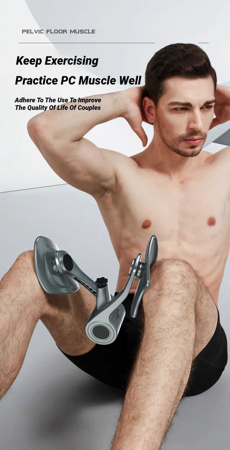 Kegel Fitness Equipment – Pelvic Muscle & Buttock Trainer for Men Home Exercise