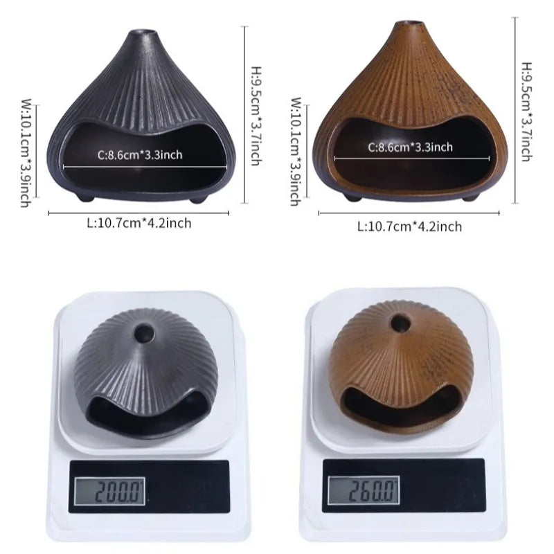 Ceramic Mount Fuji Incense Burner