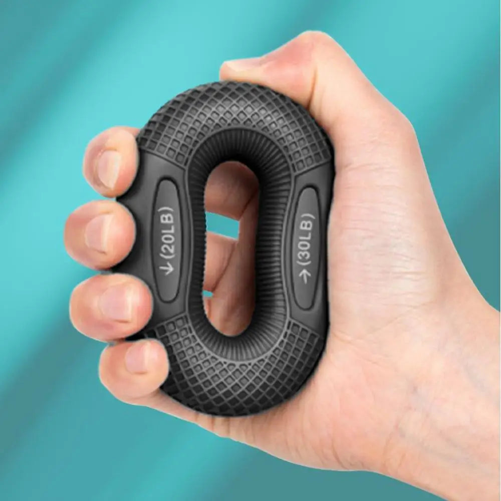 Silicone Finger & Hand Strengthener Ring – Grip Trainer for Muscle Exercise