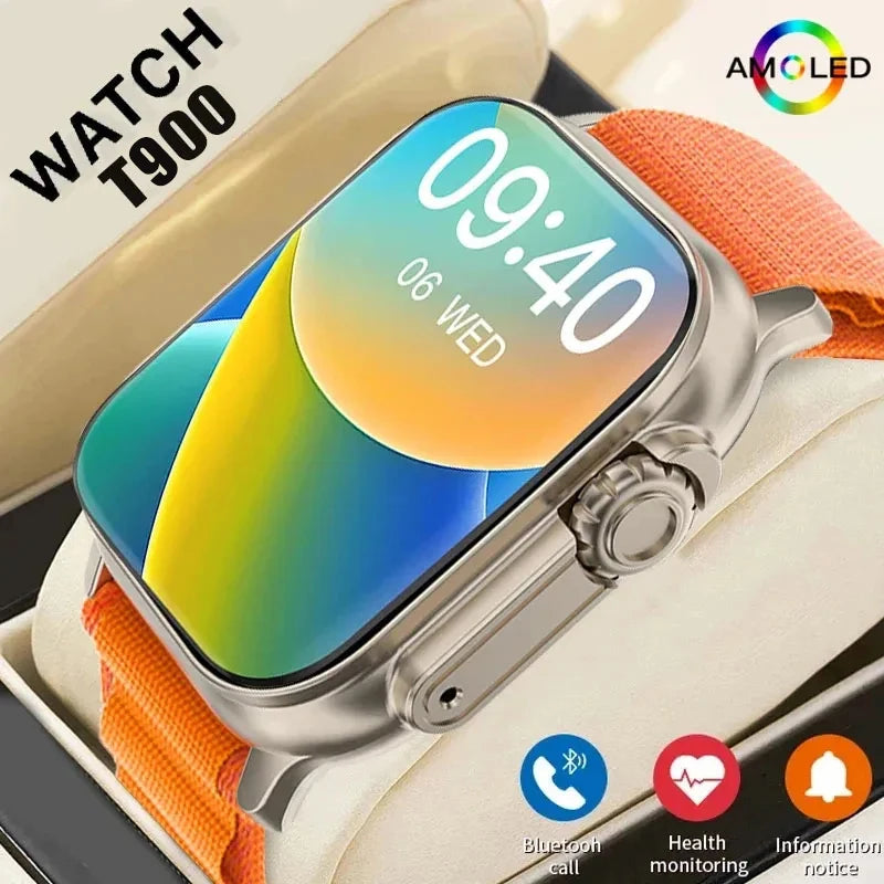 T900 Ultra Smartwatch – Bluetooth & Heart Rate