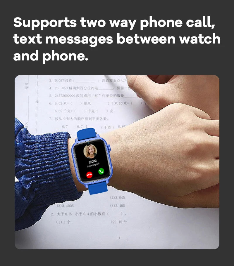 4G Kids Smartwatch – GPS & Video Call