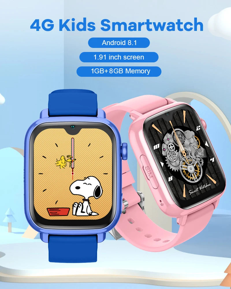 4G Kids Smartwatch – GPS & Video Call