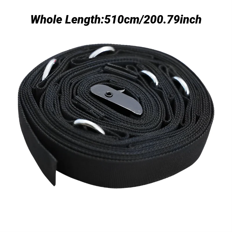 Door Anchor Strap for Resistance Bands – Portable No-Punch Fitness Training Belt