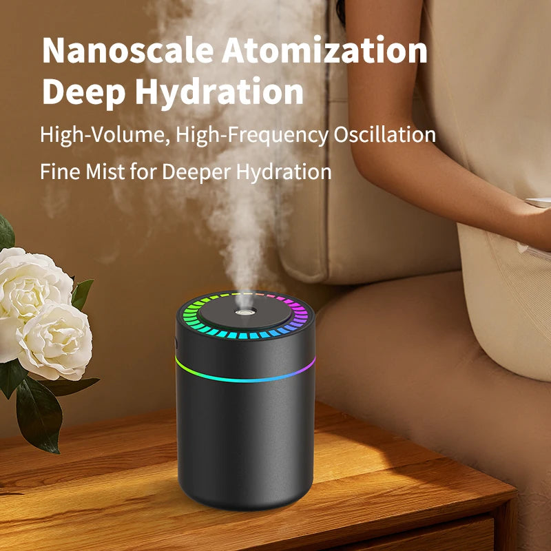 180ml Aromatherapy Air Humidifier with LED Lights