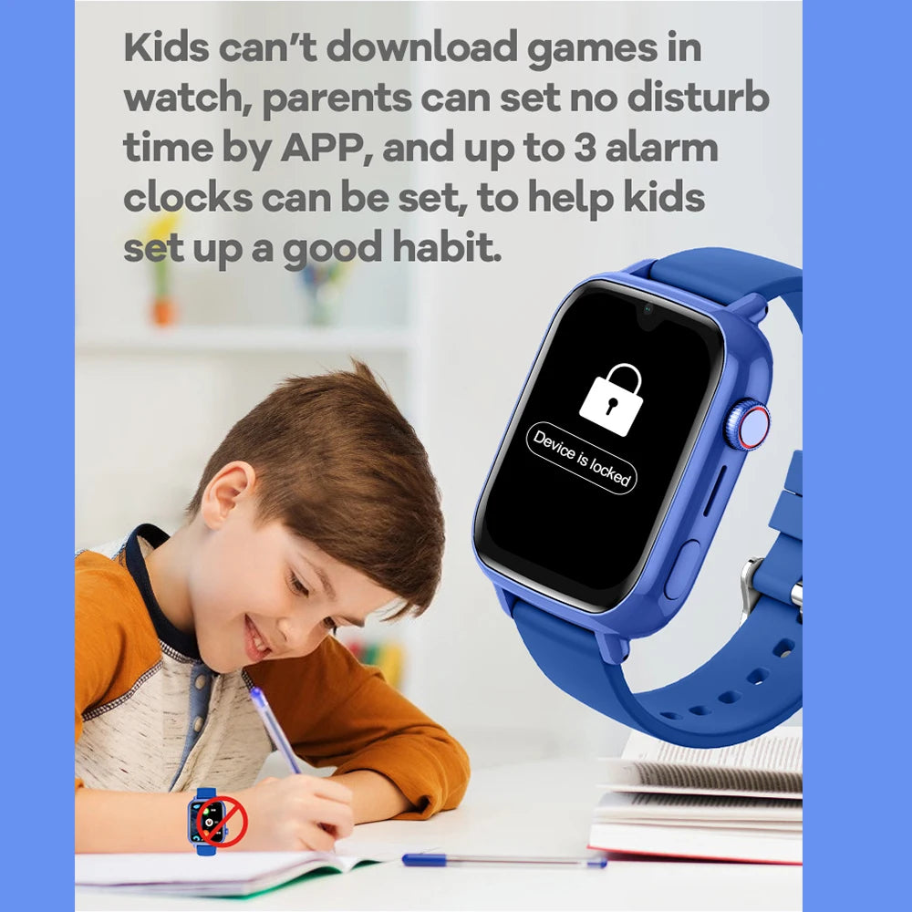 4G Kids Smartwatch – GPS & Video Call
