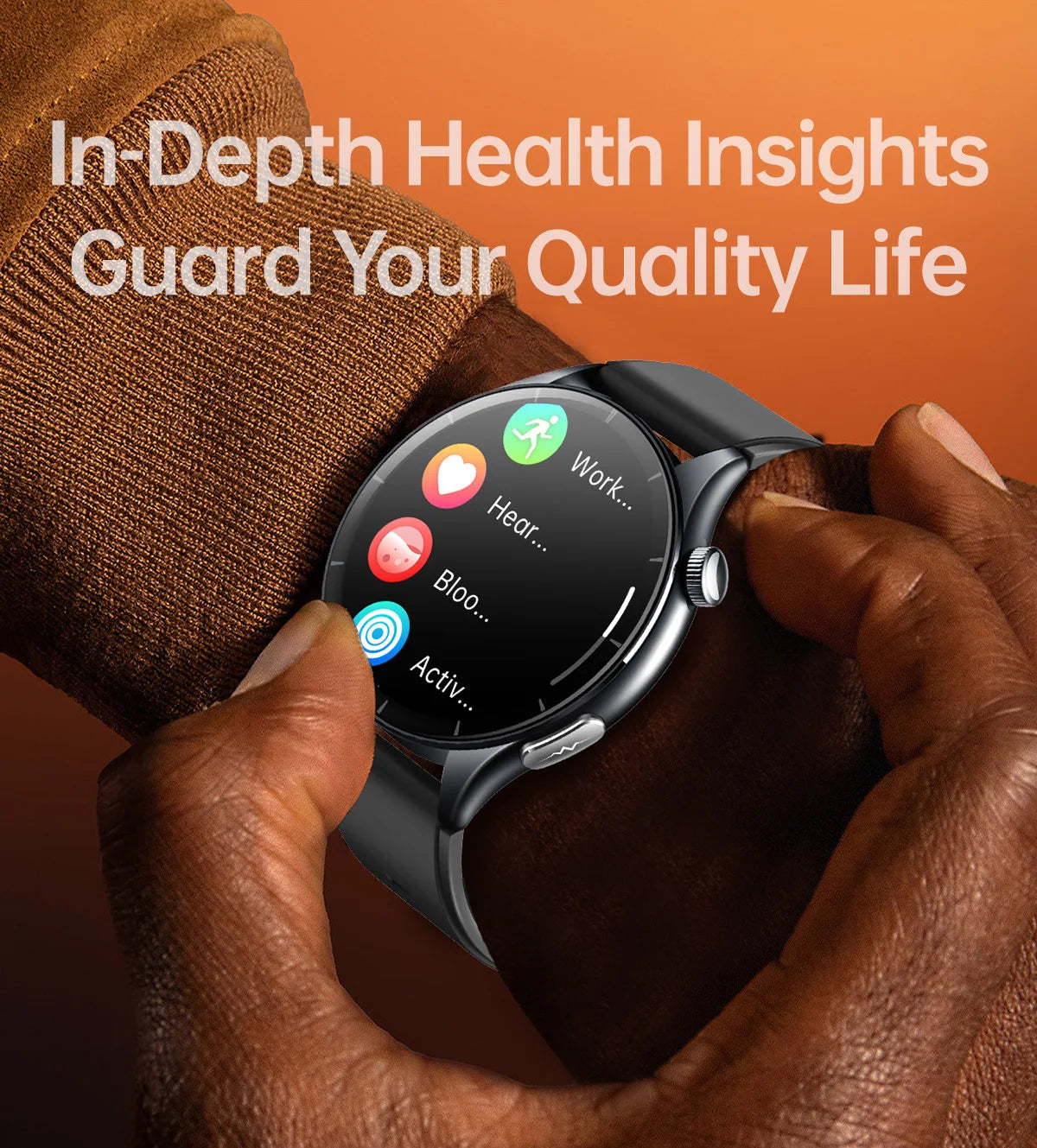 2025 ECG+PPG Smart Health Watch
