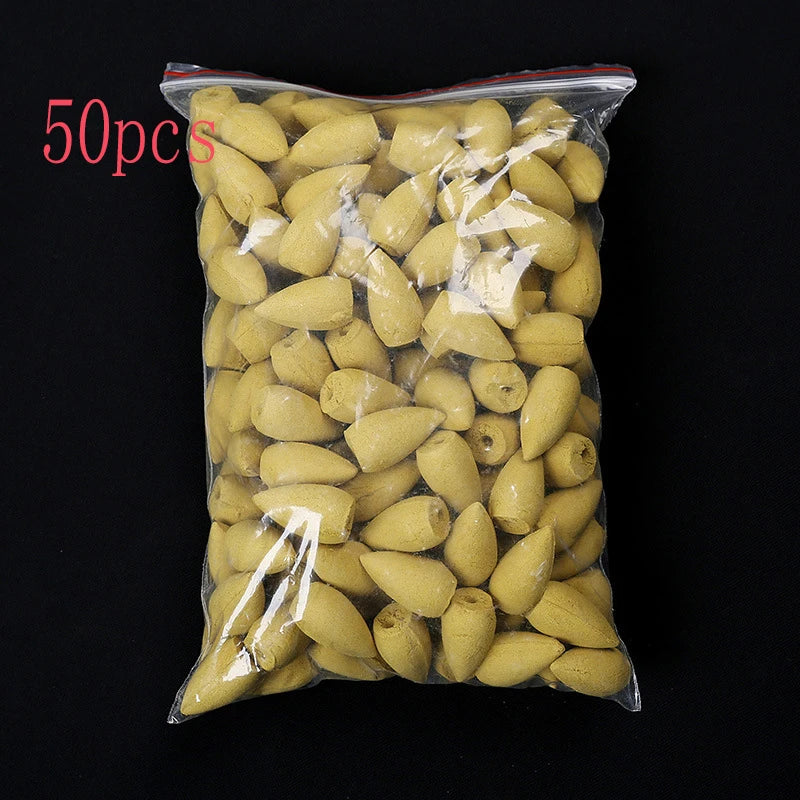 Mixed Scent Backflow Incense Cones