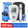 LinkSun G-425-3 Blood Glucose Meter – Diabetes Test Kit with 10/50/100 Test Strips