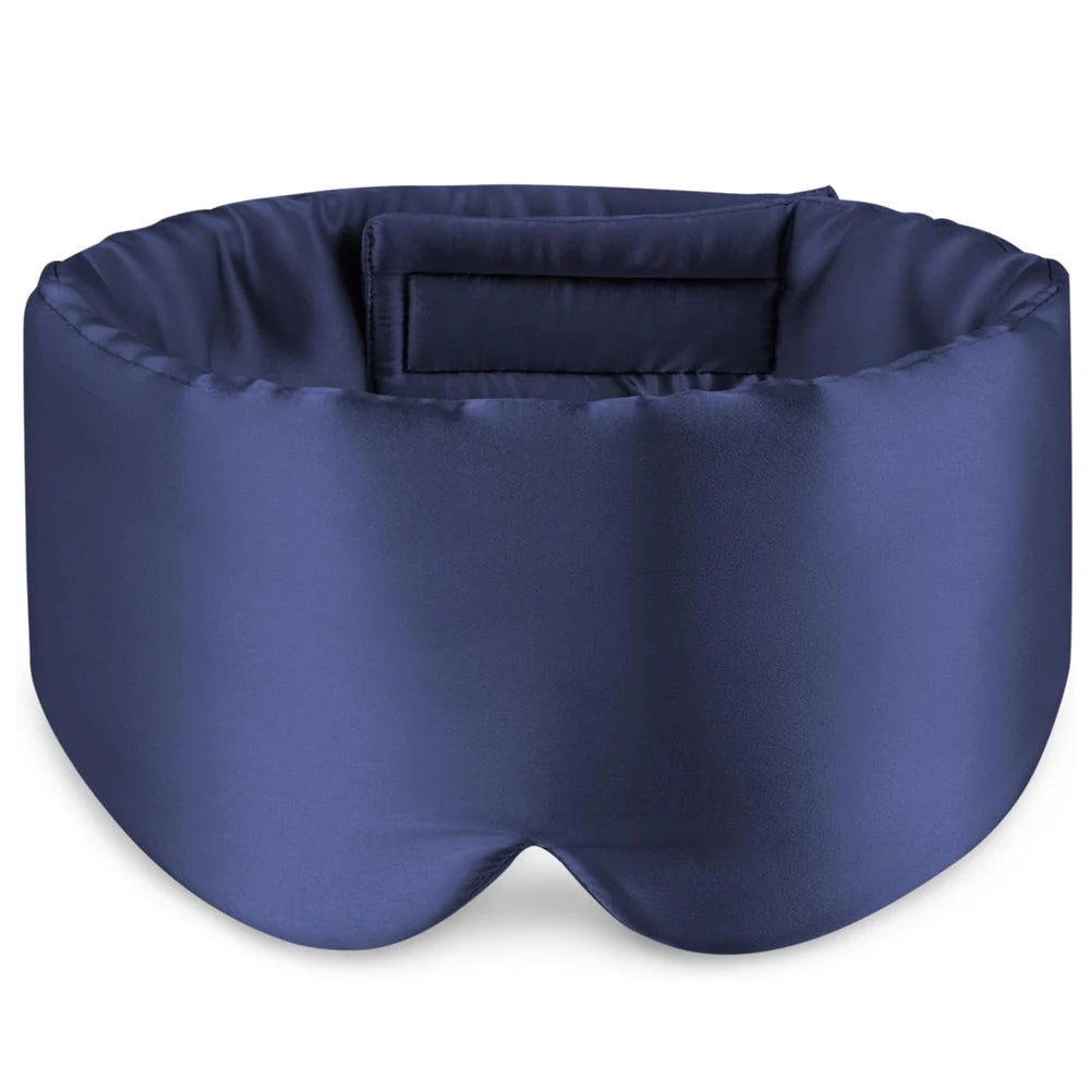 100% Mulberry Silk Sleep Mask – Padded Eyepatch