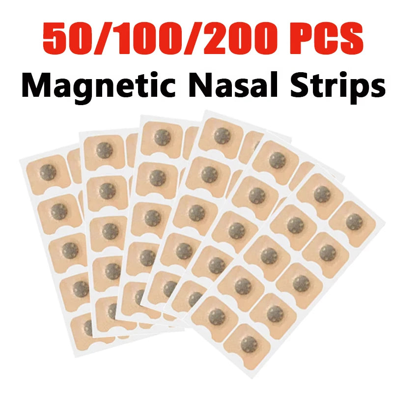 Magnetic Nasal Strips – 10/100/200pcs Anti-Snoring