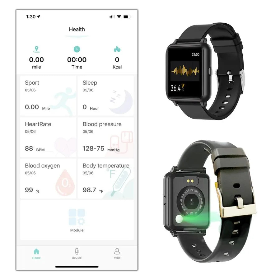 OXITEMP Smartwatch – Oximeter & Pulse Monitor