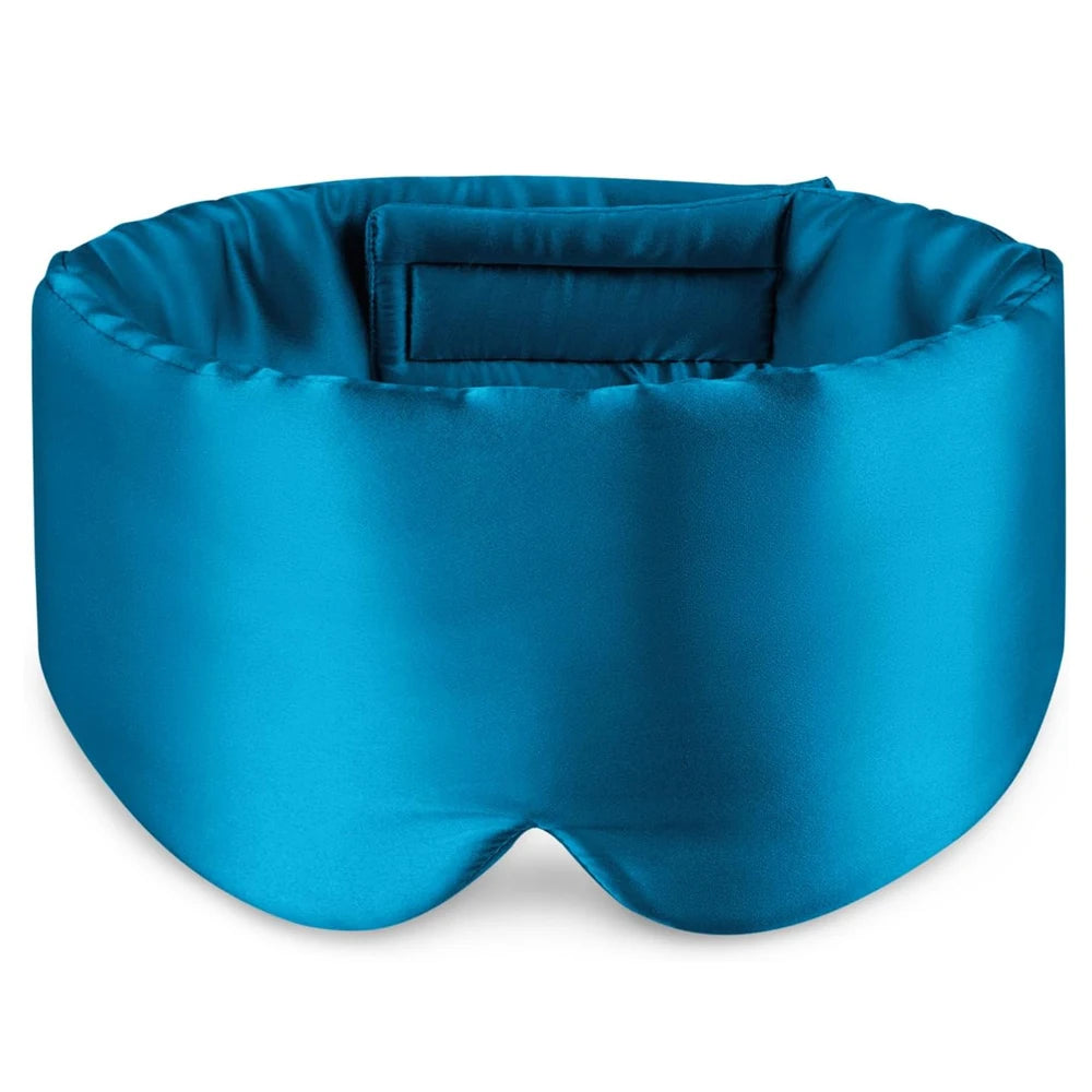 100% Mulberry Silk Sleep Mask – Padded Eyepatch