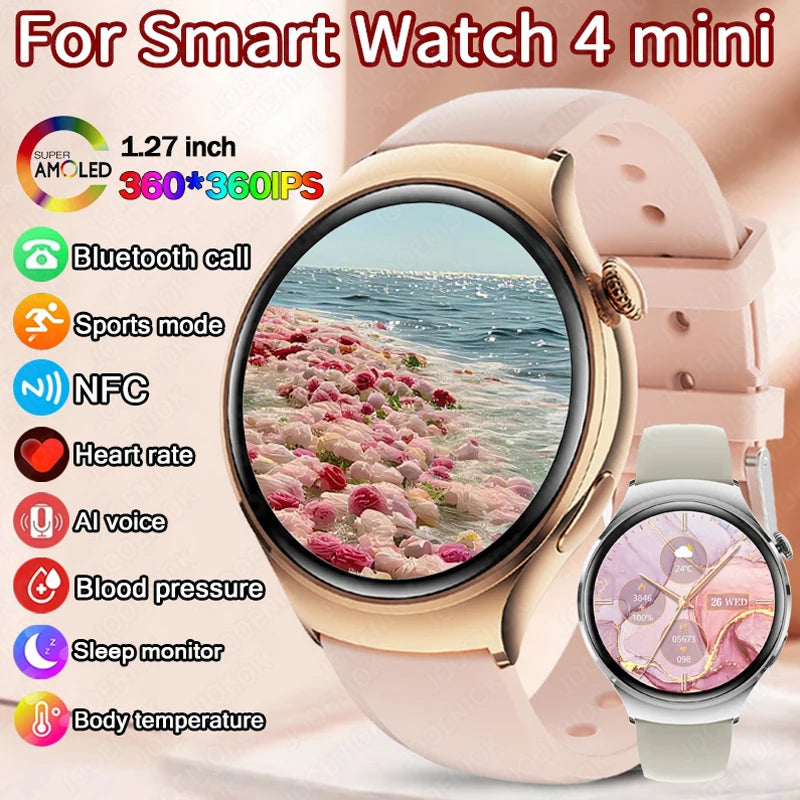 2025 Women’s GPS Smartwatch – NFC & Bluetooth