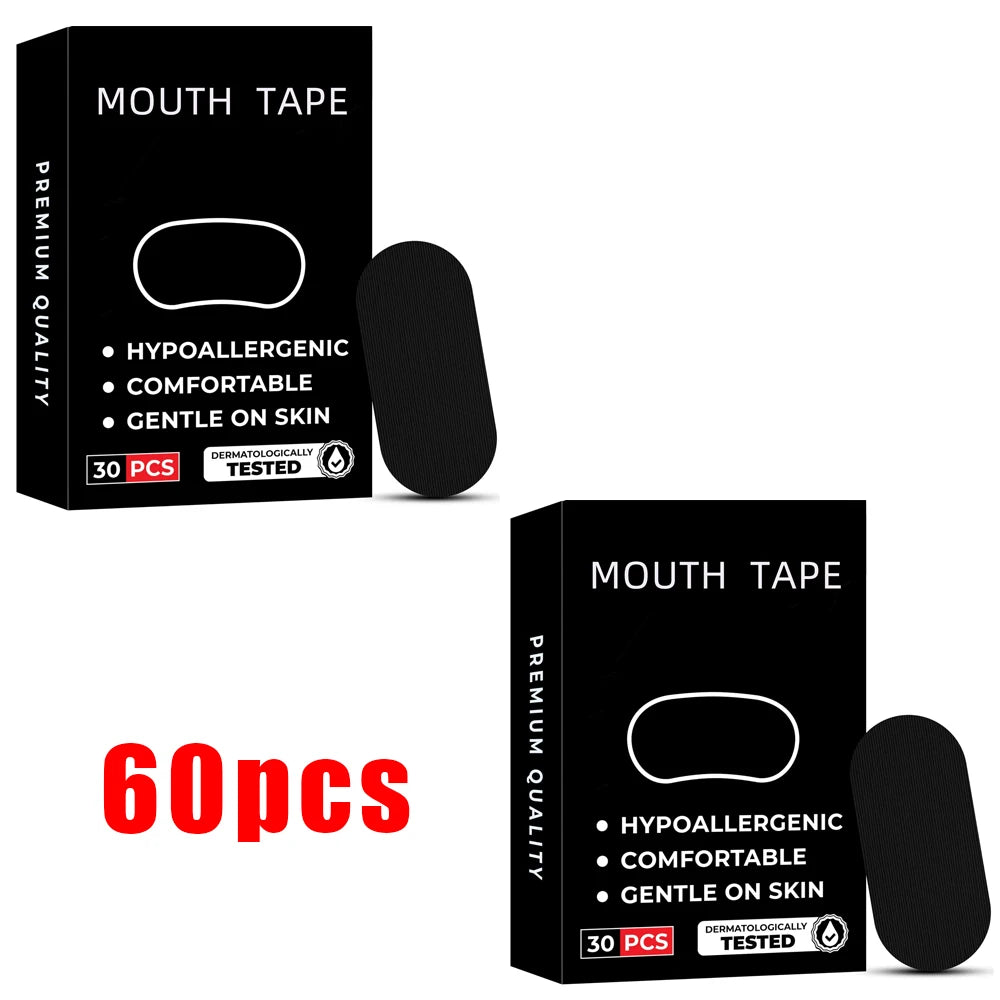 Anti-Snoring Sleep Mouth Tape – 30/60/90pcs