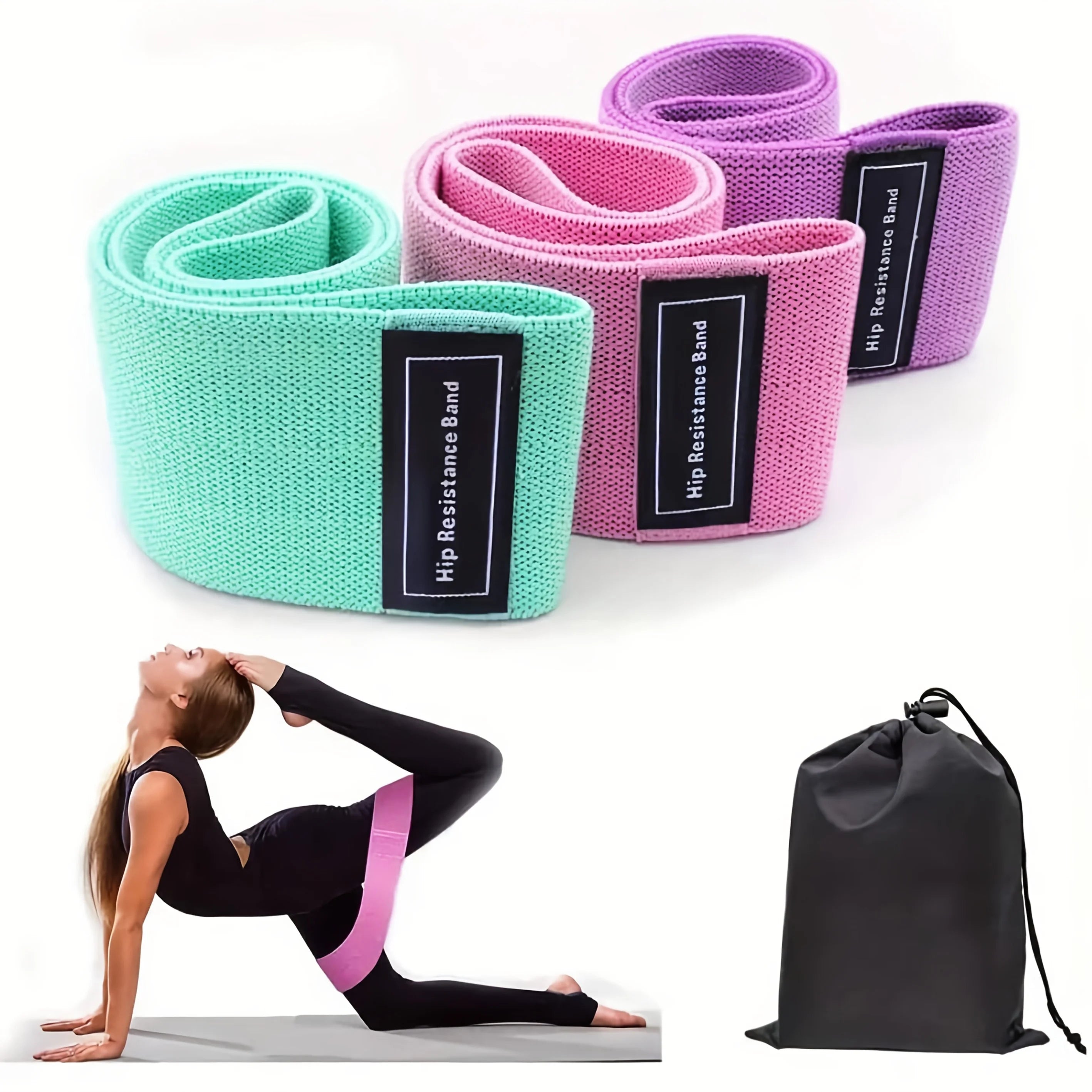 Fabric Resistance Hip & Glute Bands