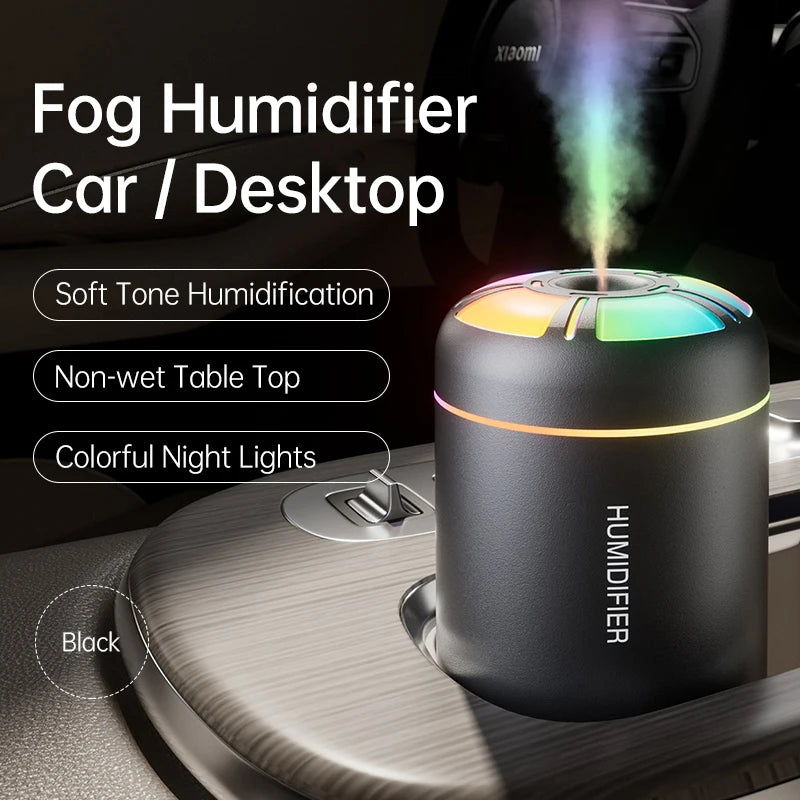 180ml Aromatherapy Air Humidifier with LED Lights