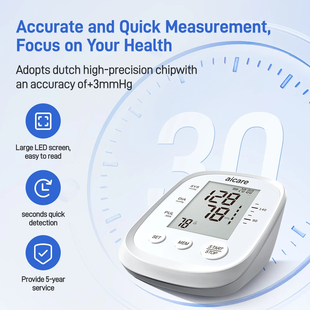 Digital Upper Arm Blood Pressure Monitor