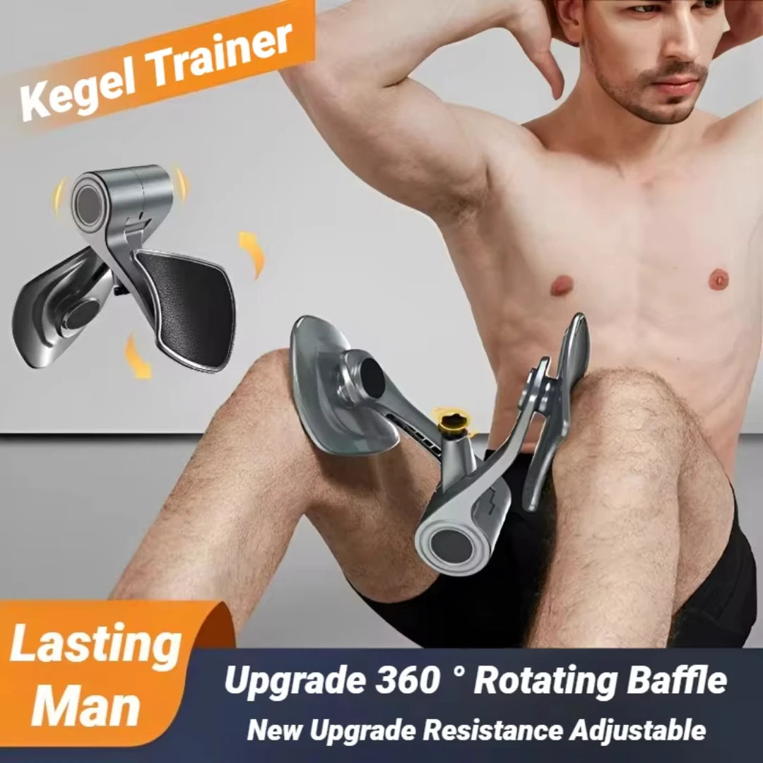 Kegel Fitness Equipment – Pelvic Muscle & Buttock Trainer for Men Home Exercise