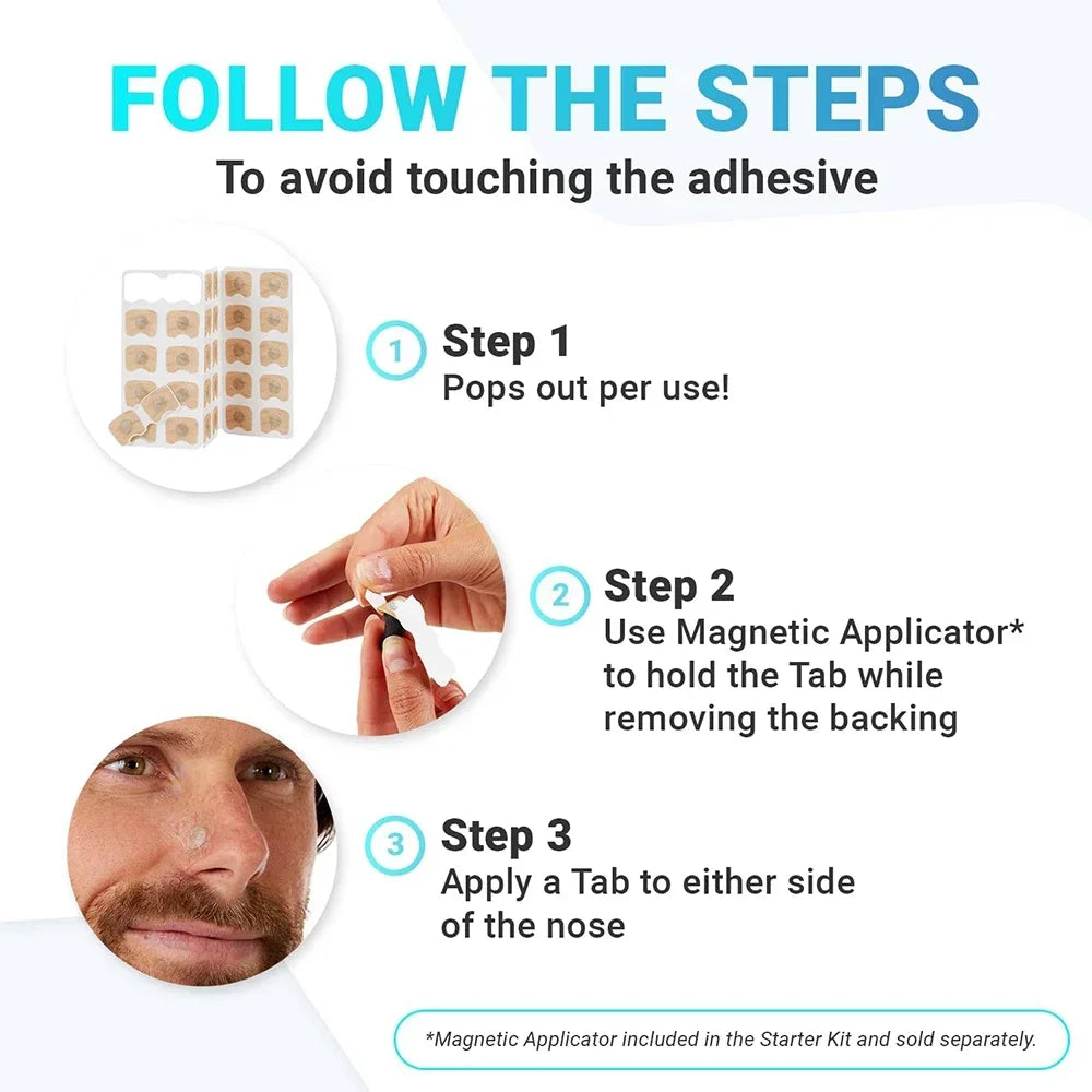 Anti-Snoring Mouth Tape & Nasal Breathing Kit