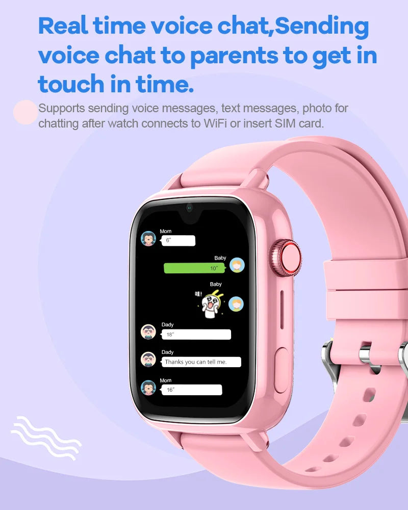 4G Kids Smartwatch – GPS & Video Call