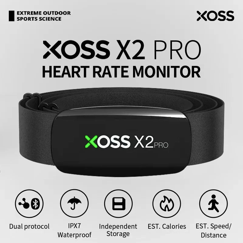 XOSS X2 Pro Heart Rate Monitor Sensor