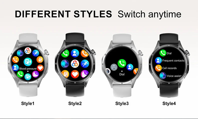 2025 Men’s GPS Smartwatch – AMOLED & NFC