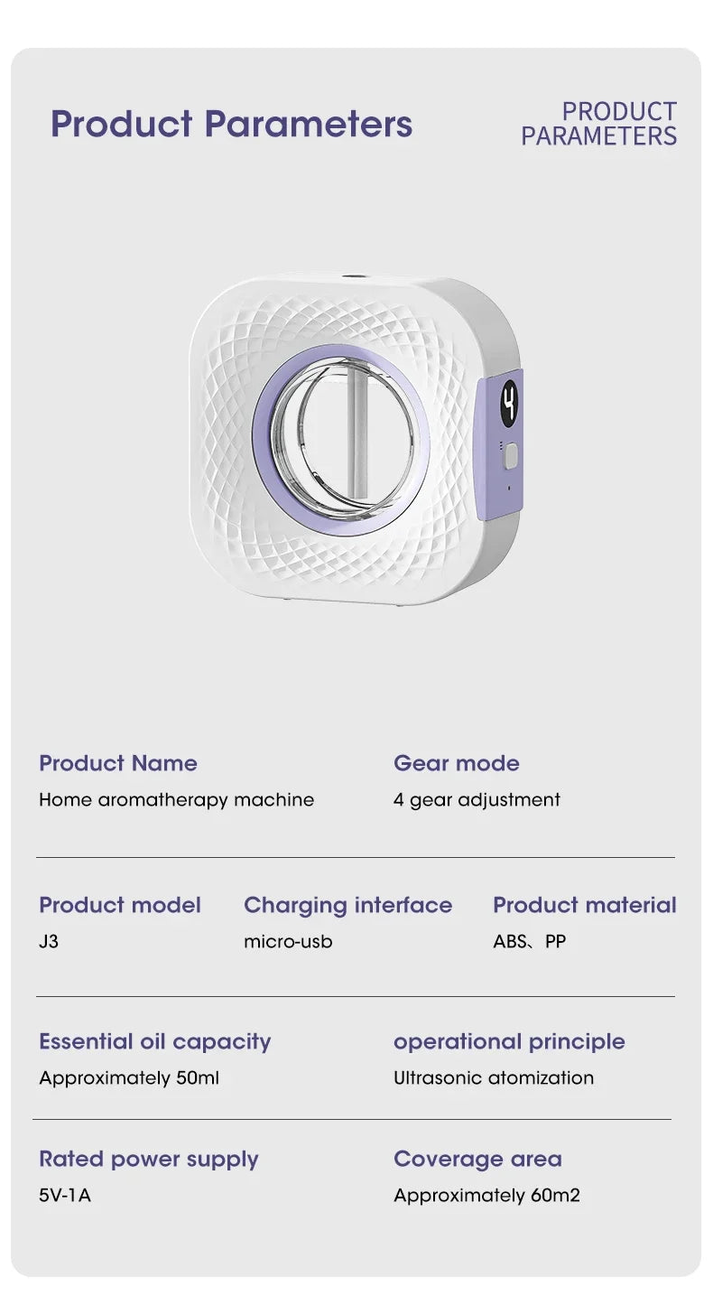 Automatic Digital Air Fragrance Diffuser