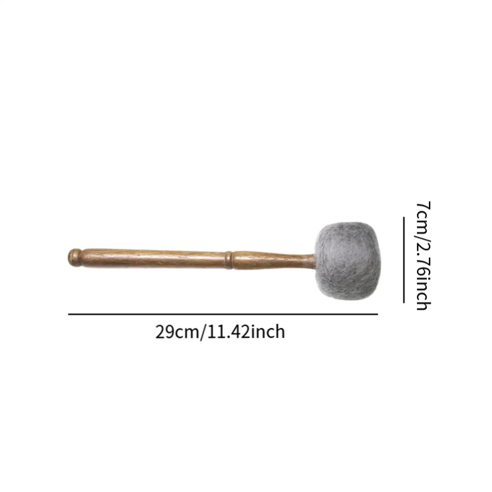 Professional Wooden Mallet for Sound Bowls
