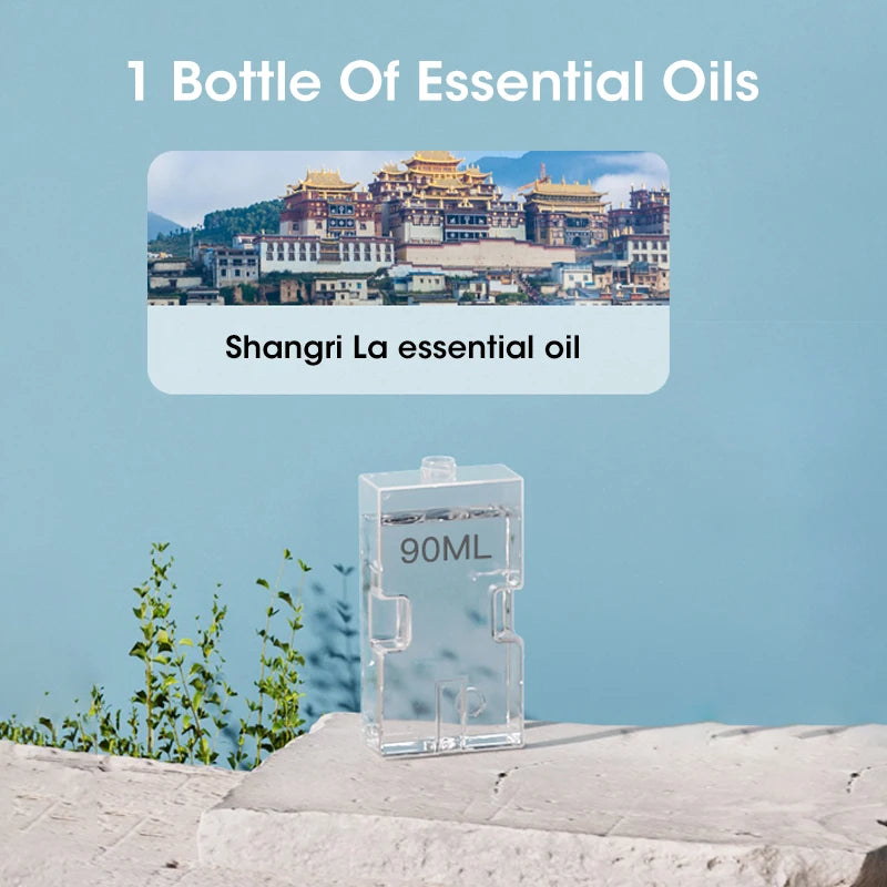 Automatic Sensor Aromatherapy Machine – Wall-Mounted USB Rechargeable Fragrance Diffuser with Clock