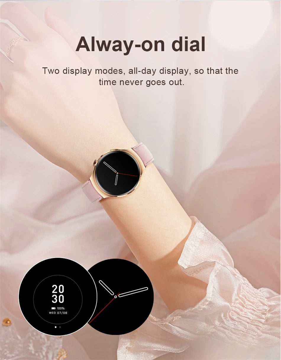 2025 Women’s GPS Smartwatch – NFC & Bluetooth